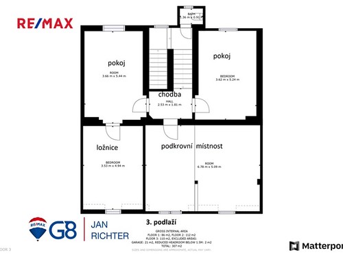 Prodaný dům 361 m², pozemek 280 m²