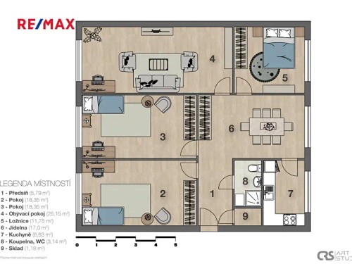Prodaný byt 5+1 107 m²