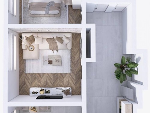 Prodaný byt 2+1 60 m²