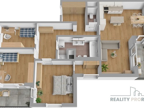 Prodaný byt 4+kk 112 m²