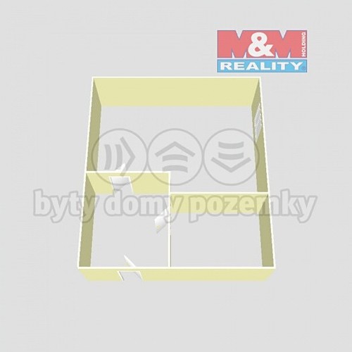 Prodaný byt 1+kk 19 m²