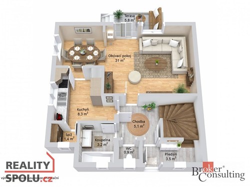Prodaný dům 97 m², pozemek 476 m²