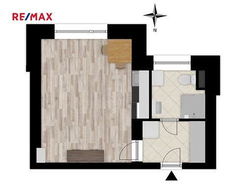 Prodaný byt 1+kk 26 m²