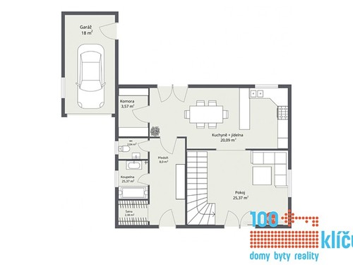 Prodaný dům 143 m², pozemek 1078 m²