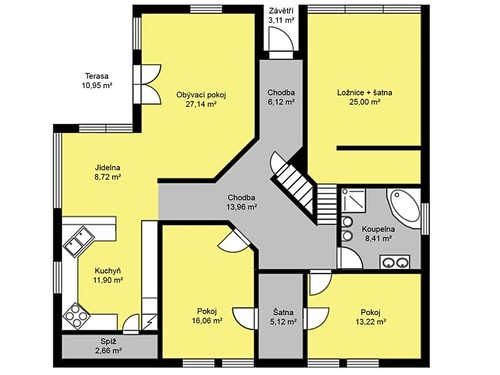 Prodaný dům 246 m², pozemek 1080 m²