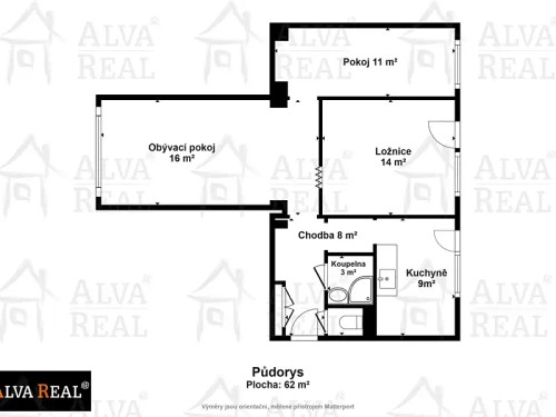 Prodaný byt 3+1 62 m²