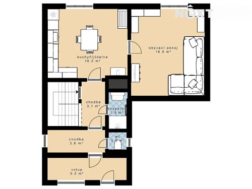 Prodaný dům 89 m², pozemek 663 m²