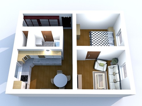 Prodaný byt 2+1 61 m²