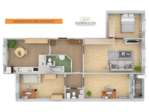 Prodaný byt 4+1 86 m²