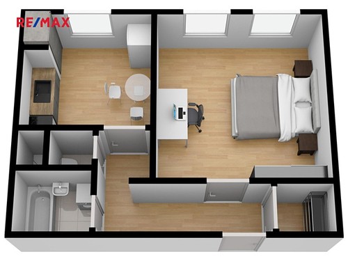 Prodaný  byt 1+1 38 m²