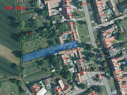 Prodej stavebního pozemku 992 m²