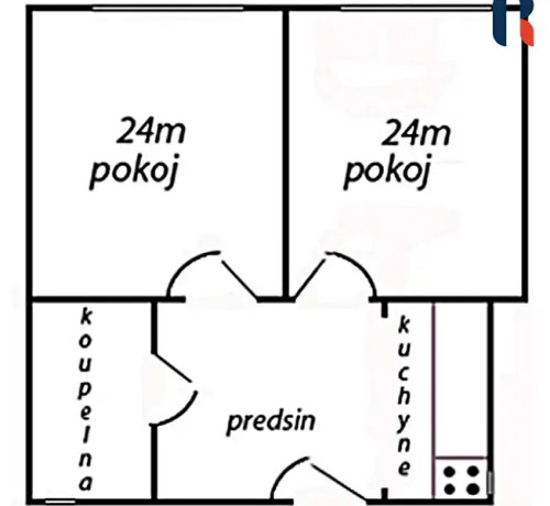 Prodaný byt 2+kk 65 m²
