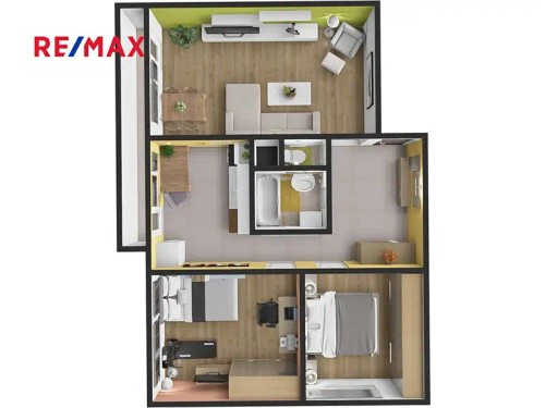 Prodaný byt 3+1 69 m²