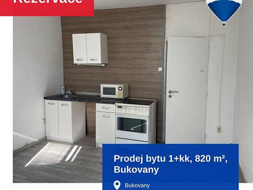 Prodaný byt 1+kk 820 m²