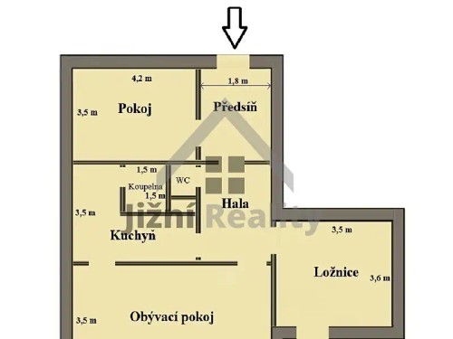 Prodej bytu 3+1 81 m²