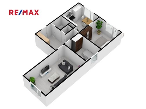 Prodaný byt 3+1 64 m²