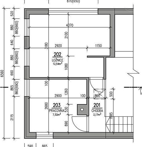 Prodaný dům 65 m², pozemek 1571 m²