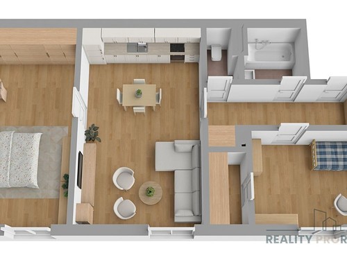 Prodaný byt 2+1 65 m²