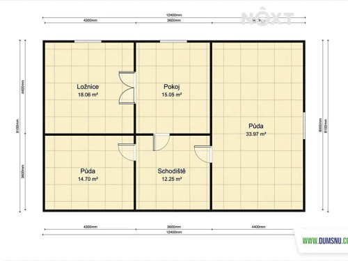 Prodaný dům 125 m², pozemek 1321 m²