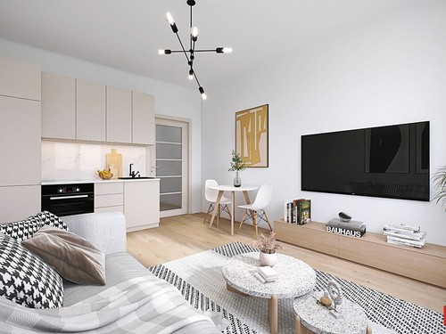 Prodaný byt 2+kk 57 m²