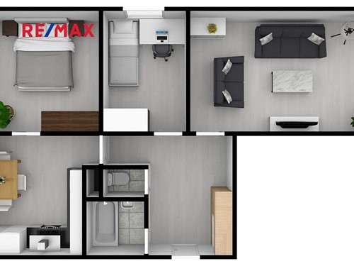 Prodaný byt 3+1 64 m²