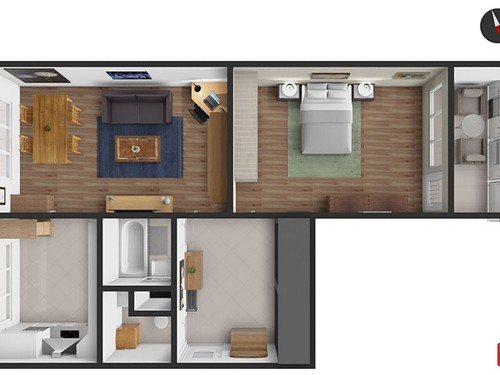 Prodaný byt 2+1 64 m²