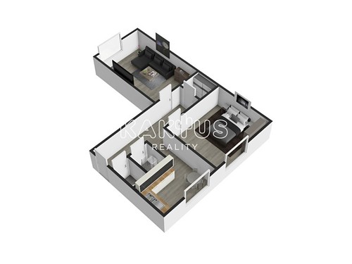 Prodaný byt 2+1 58 m²