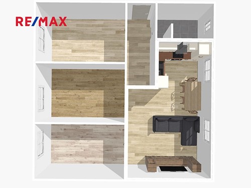 Prodaný byt 3+1 93 m²