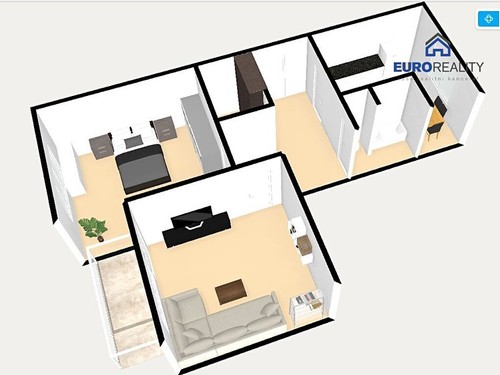 Prodaný byt 2+1 59 m²