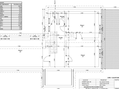 Prodaný dům 202 m², pozemek 2398 m²