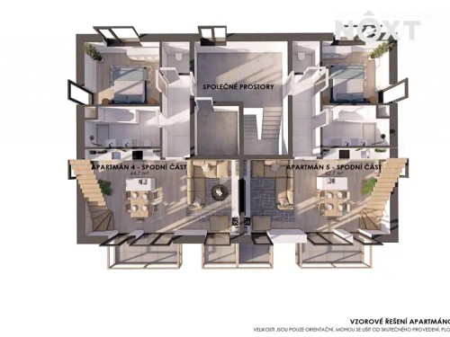 Prodaná chata 420 m², pozemek 437 m²