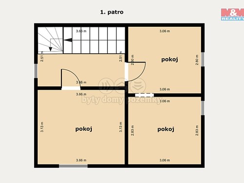 Prodaný dům 95 m², pozemek 543 m²