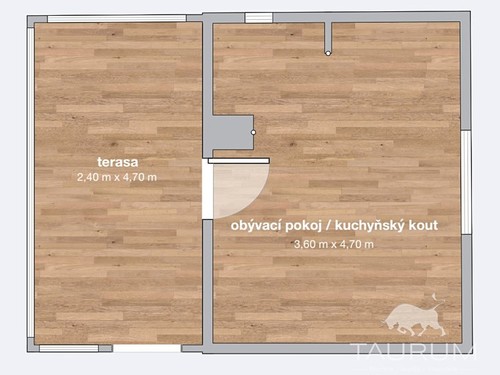 Prodaná chata 48 m², pozemek 394 m²