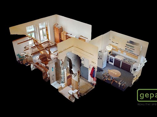 Prodaný byt 1+1 43 m²