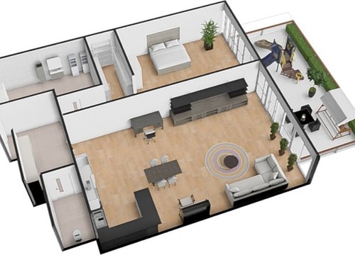 Prodaný byt 2+kk 64 m²