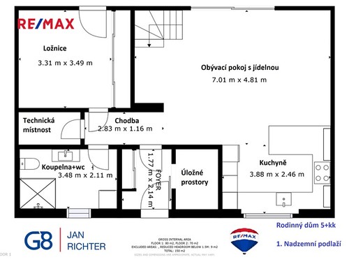 Prodaný dům 148 m², pozemek 2340 m²