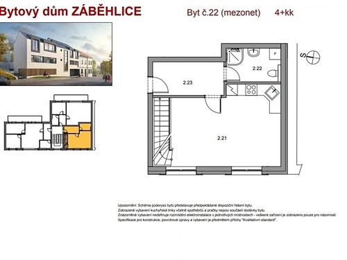 Prodaný byt 4+kk 106 m²
