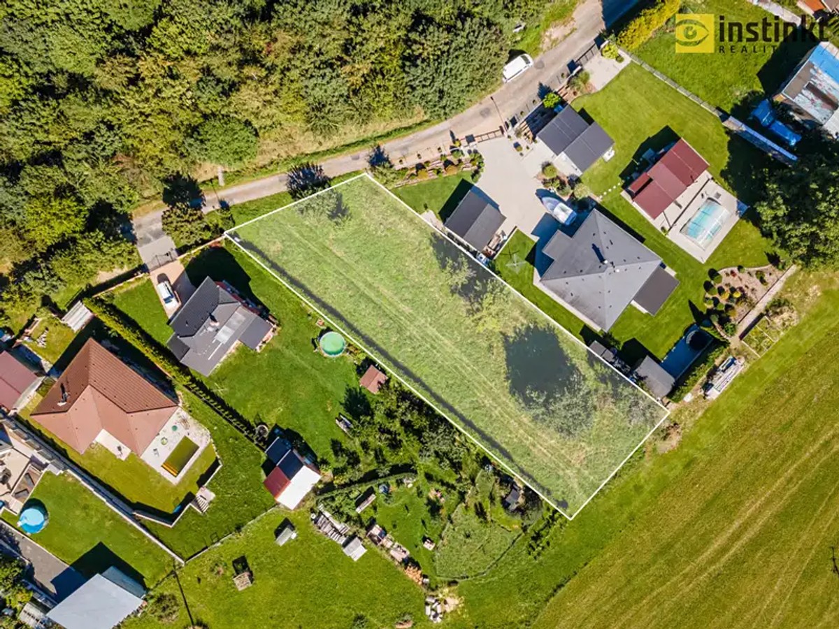 Prodej stavebního pozemku 1188 m²