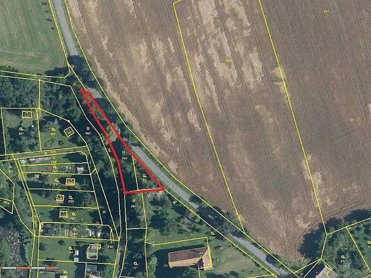 Prodej stavebního pozemku 818 m²