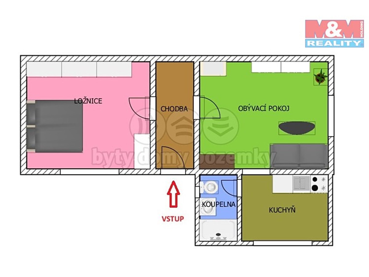 Prodaný dům 48 m², pozemek 66 m²