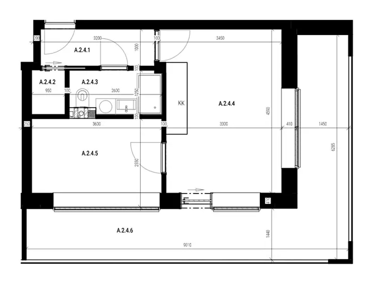 Prodej bytu 2+kk 34 m²