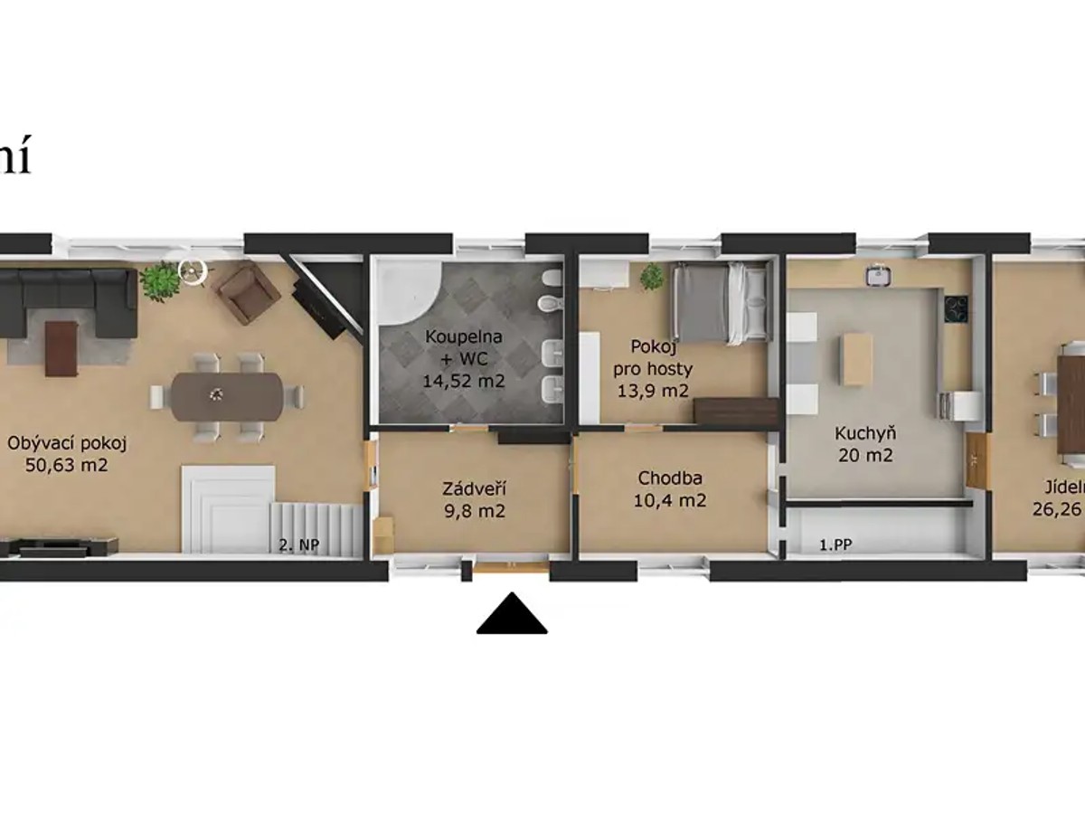 Prodej zemědělské usedlosti 256 m², pozemek 3092 m²