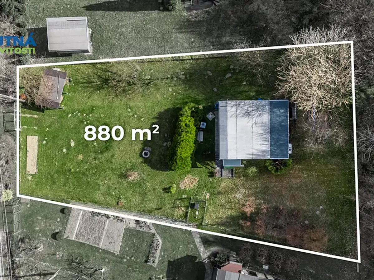Prodej chaty 40 m², pozemek 880 m²