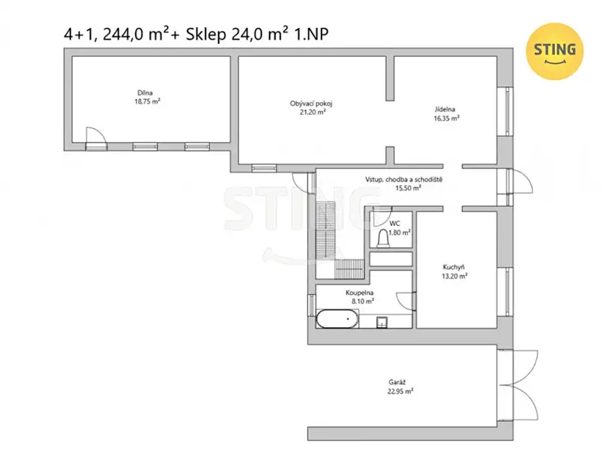 Prodej domu 238 m², pozemek 442 m²