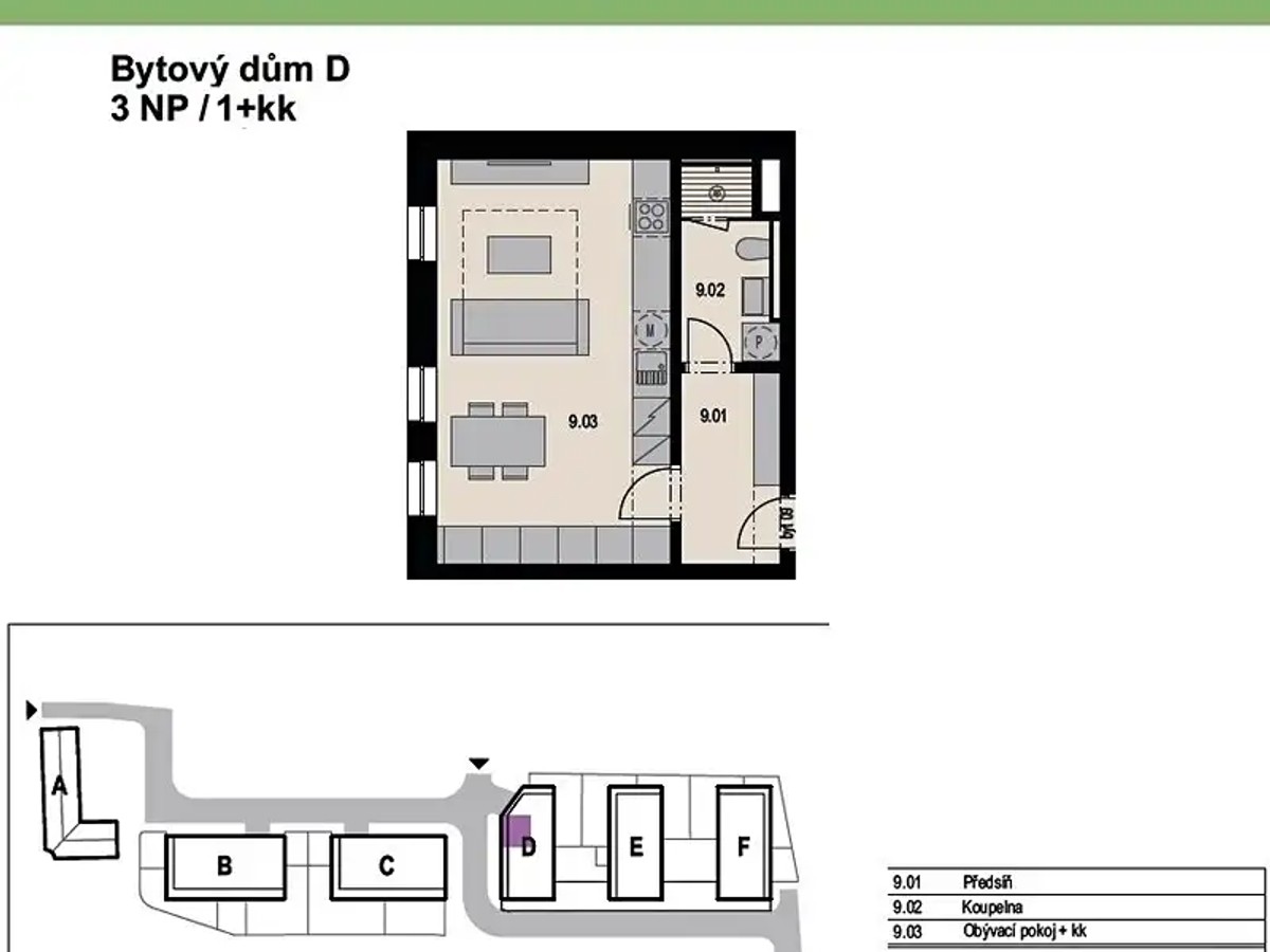 Prodej bytu 1+kk 35 m²