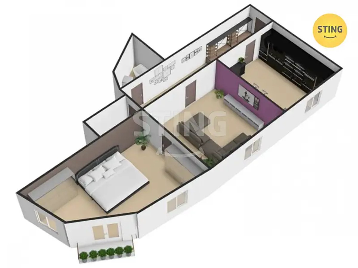Prodej bytu 2+1 85 m²