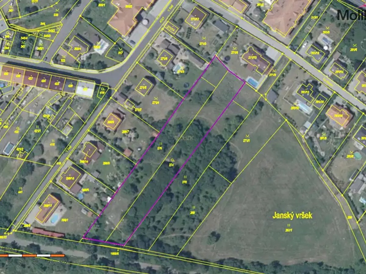 Prodej stavebního pozemku 4169 m²