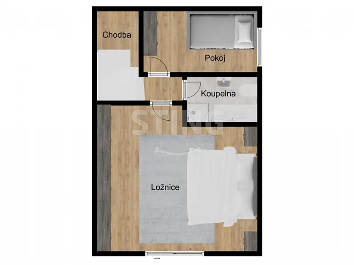 Prodej bytu 3+kk 73 m²