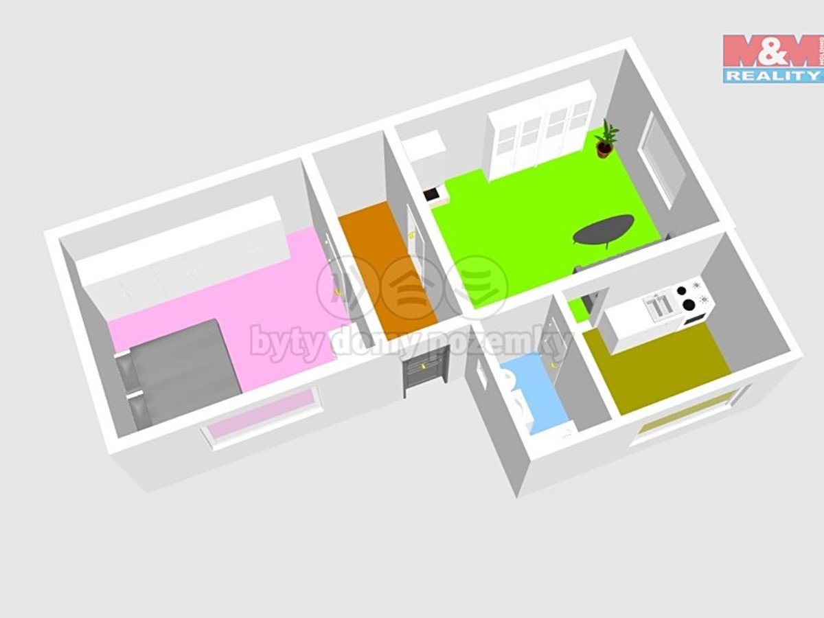 Prodaný dům 48 m², pozemek 66 m²