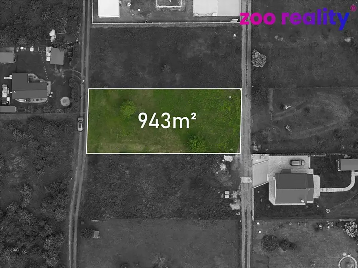 Prodej stavebního pozemku 943 m²